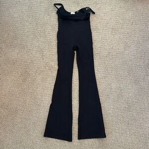 Aritzia divinity kick flair jump suit
